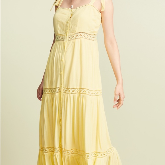 the line up Dresses & Skirts - NWT The Line Up button front maxi